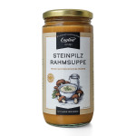 Steinpilzrahmsuppe, 390ml / Glas